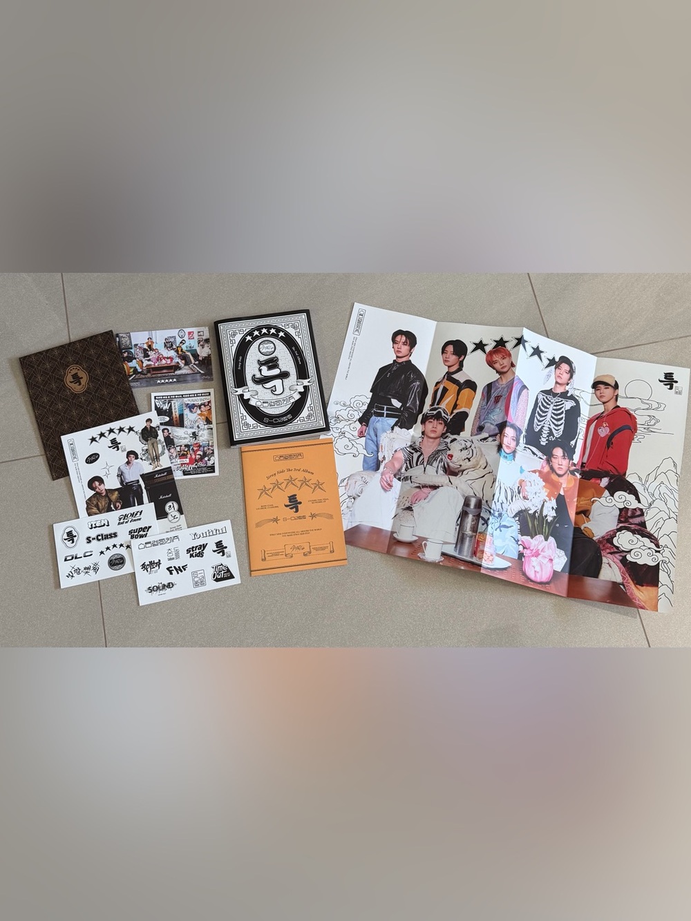 Stray Kids 5-STAR Album S-Class CD Poster Stickers Kpop SKZ
